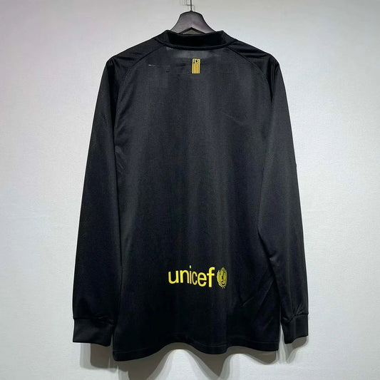 2011/2012 Retro Long Sleeve Barcelona Away