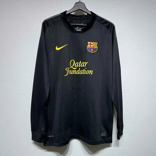 2011/2012 Retro Long Sleeve Barcelona Away
