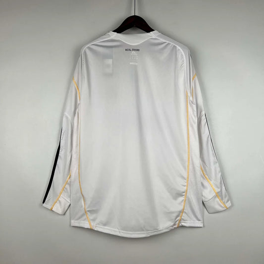 2009/2010 Retro Long Sleeve Real Madrid Home